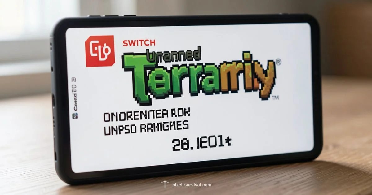 Terraria on Switch Terraria on Switch - Pixel Survival