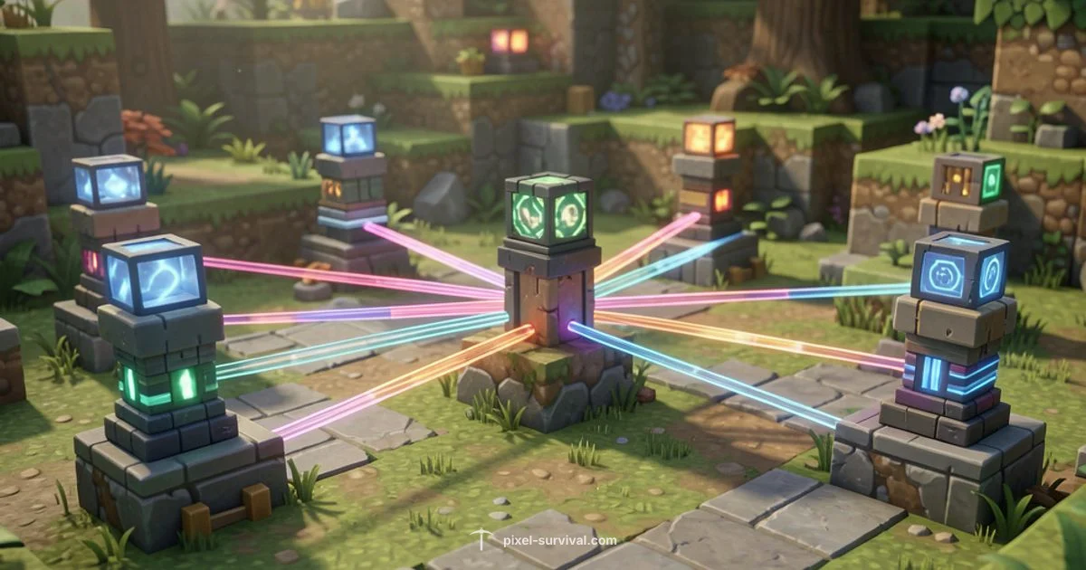 Pylons in Terraria - Pixel Survival