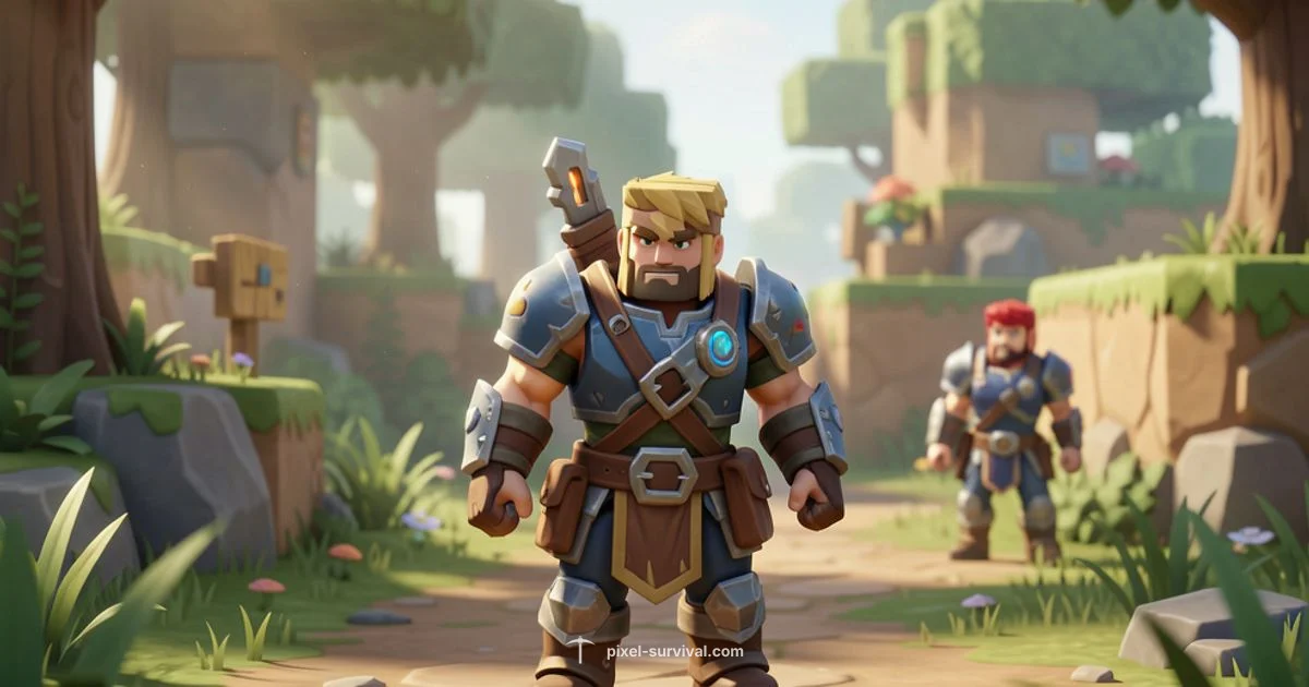 Journey Mode Character - Pixel Survival