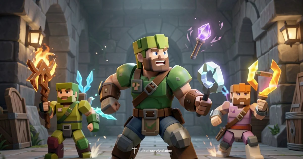 Endgame Summon Showdown - Pixel Survival