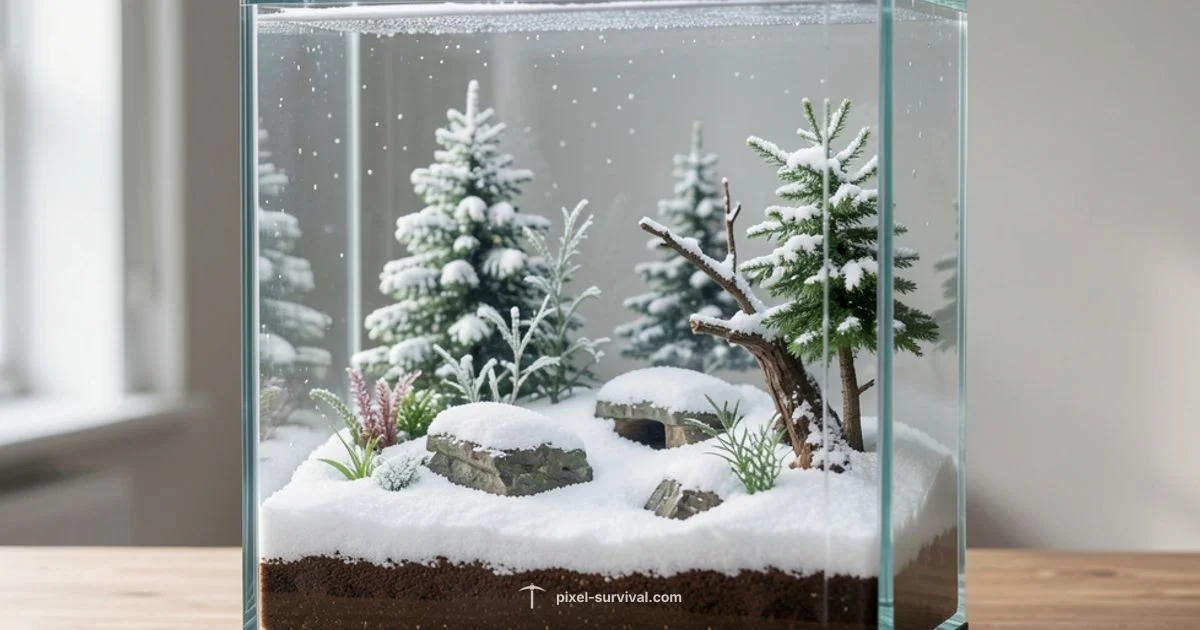 Snow Terrarian Build - Pixel Survival