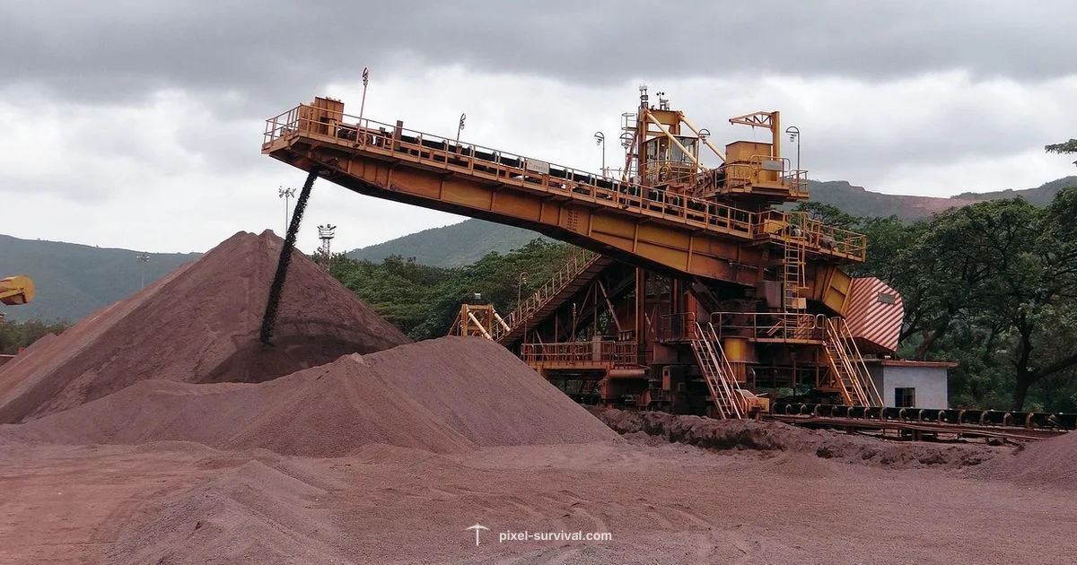 Iron Terraria Guide - Pixel Survival