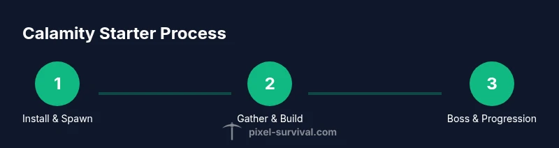 Calamity starter process infographic