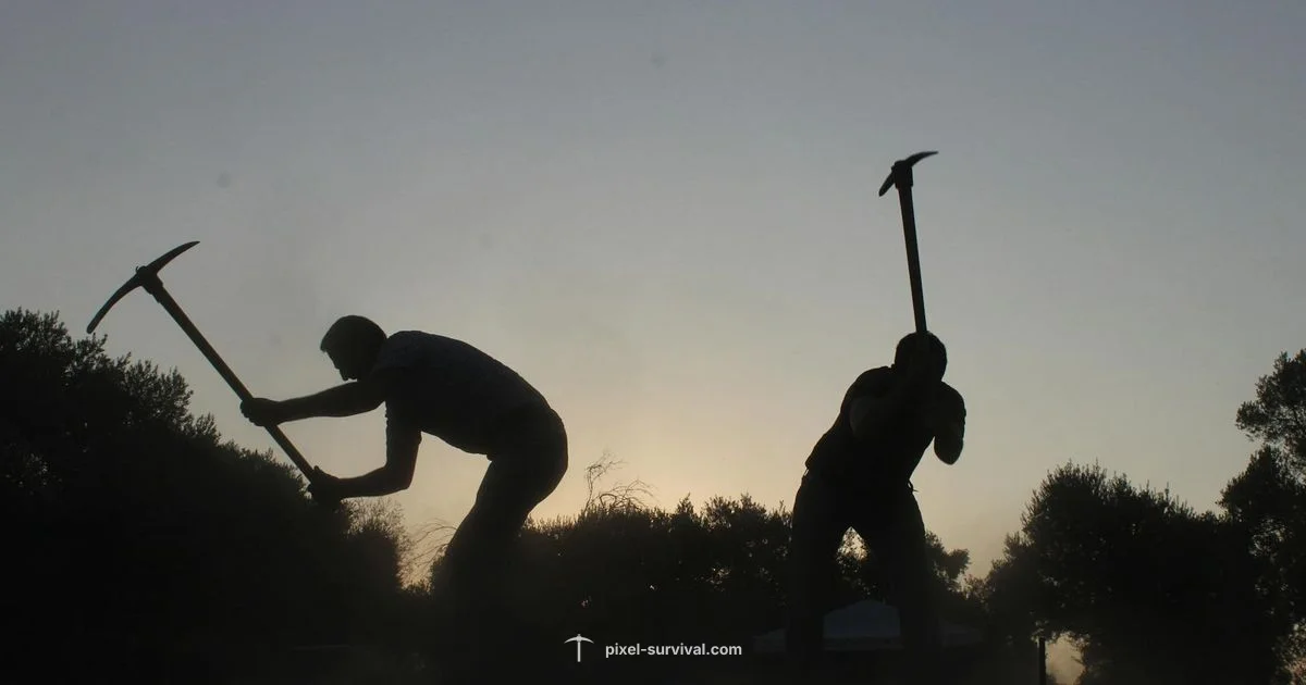 Tungsten Pickaxe Guide - Pixel Survival