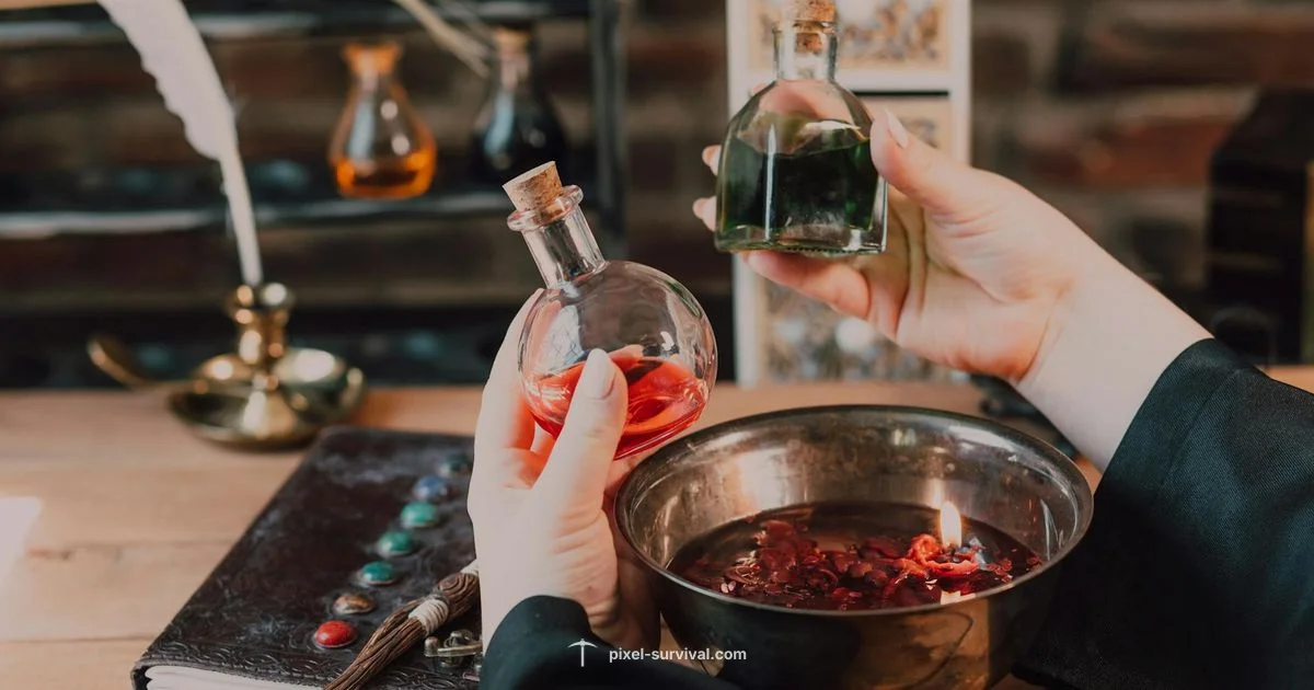 Alchemy Station Setup - Pixel Survival