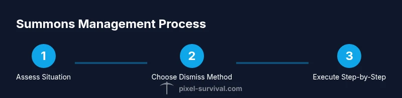 Process diagram showing steps to get rid of summons in Terraria