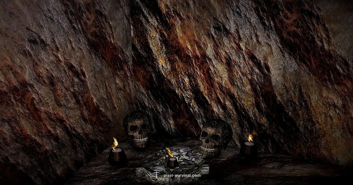 Obsidian Skull Guide - Pixel Survival