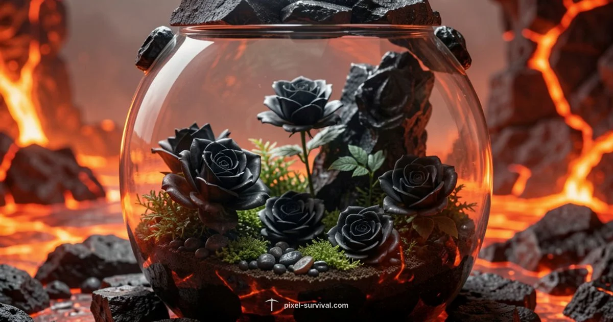 Obsidian Rose Terraria Obsidian Rose Terraria - Pixel Survival