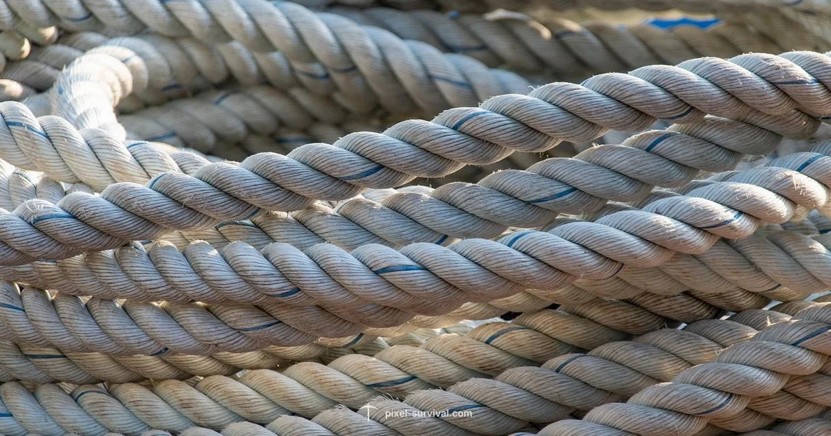 Rope Crafting - Pixel Survival