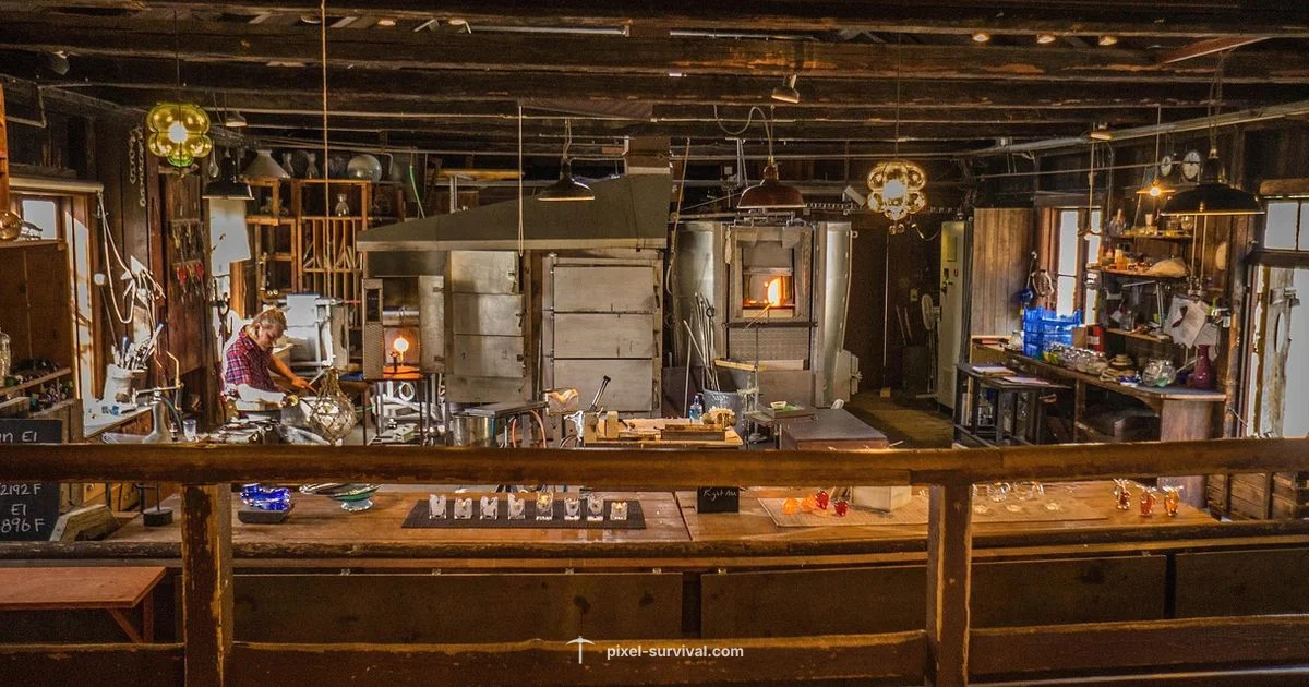 Glass Crafting Workshop - Pixel Survival