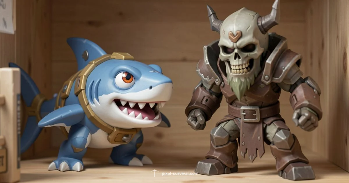 Minishark vs Undertaker - Pixel Survival