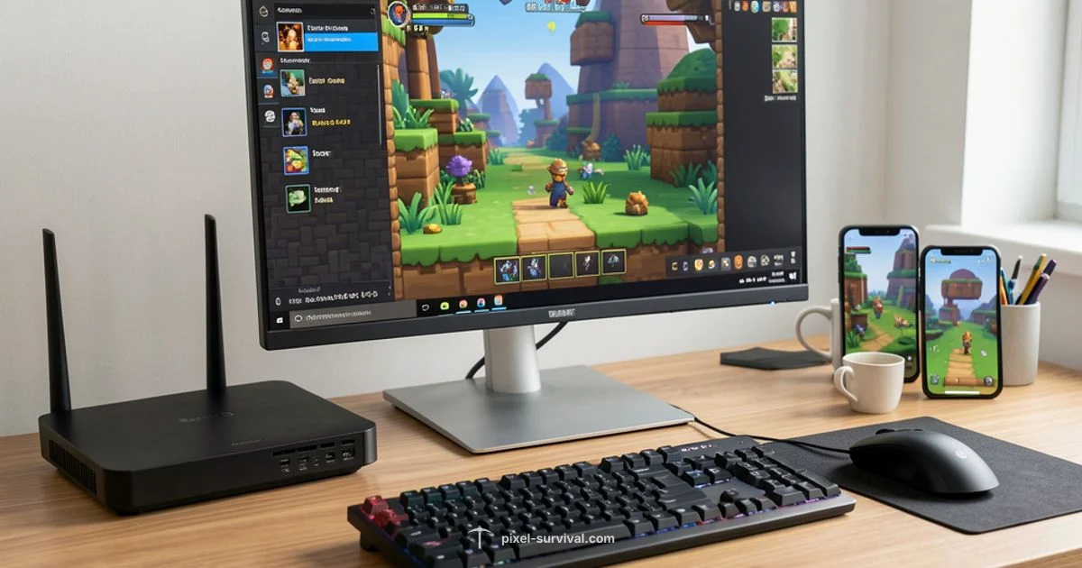 Mobile Server Setup - Pixel Survival