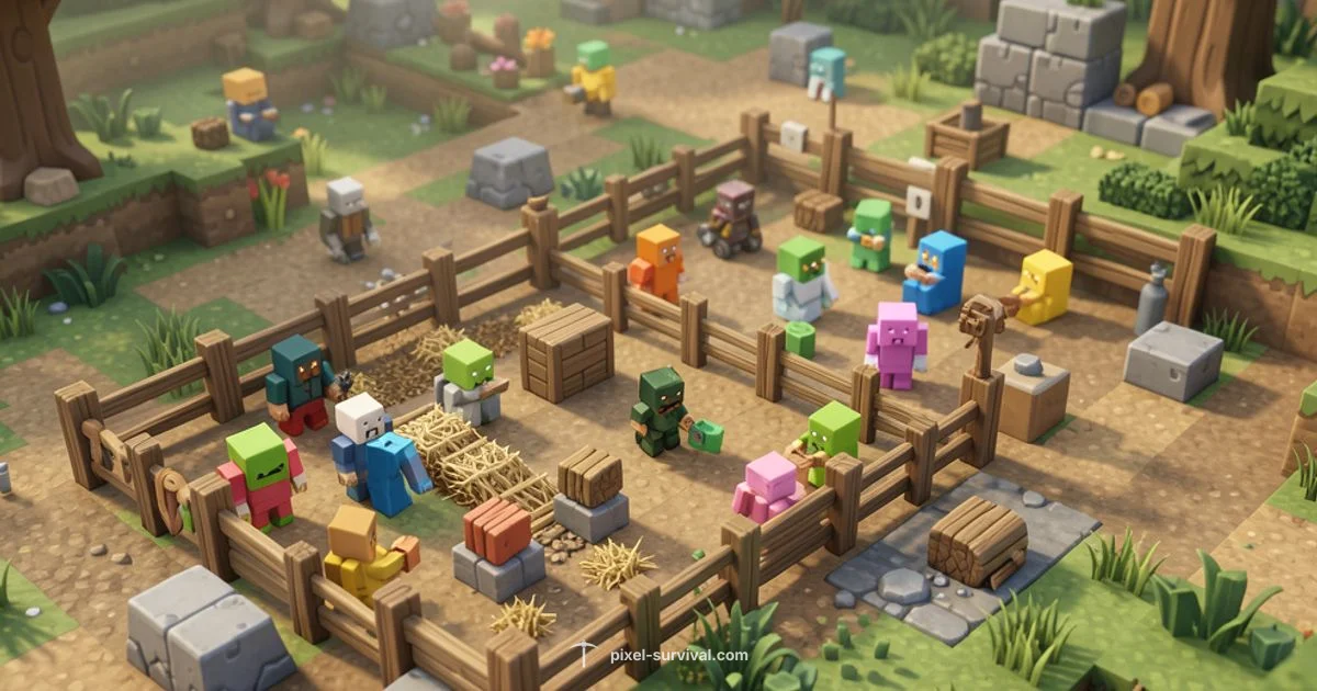 Mob Farm Dimensions - Pixel Survival