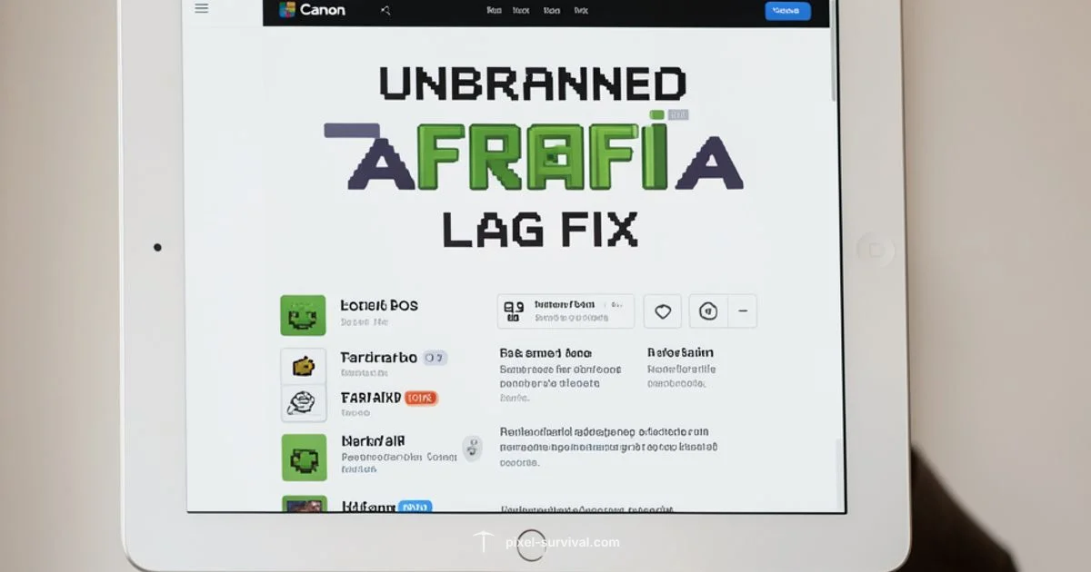 Lag Fix - Pixel Survival