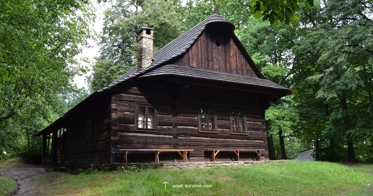 NPC House Town - Pixel Survival