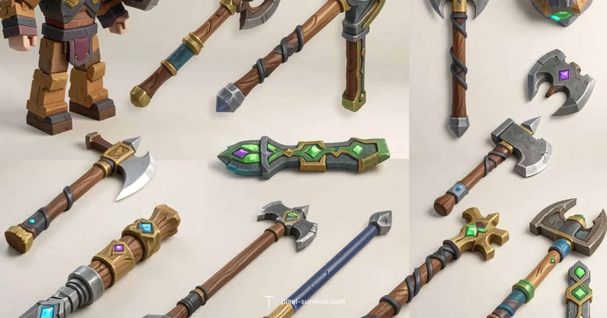 Pre-HM Weapons - Pixel Survival