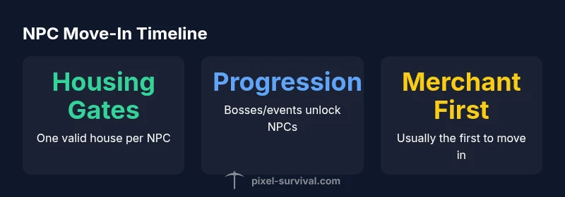 Infographic showing NPC move-in timeline