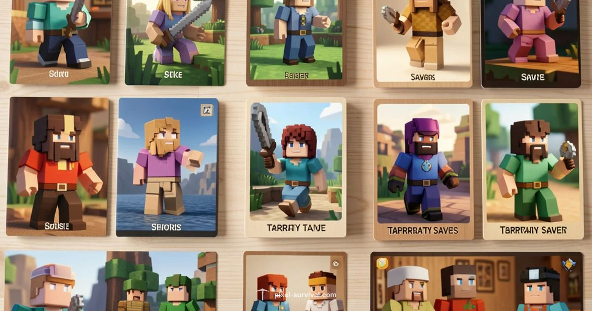 Character Saves - Pixel Survival