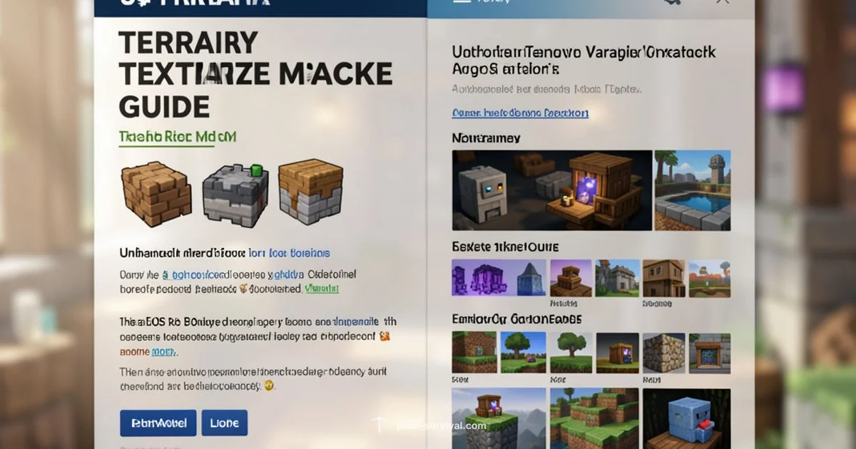 Texture Mod Guide - Pixel Survival