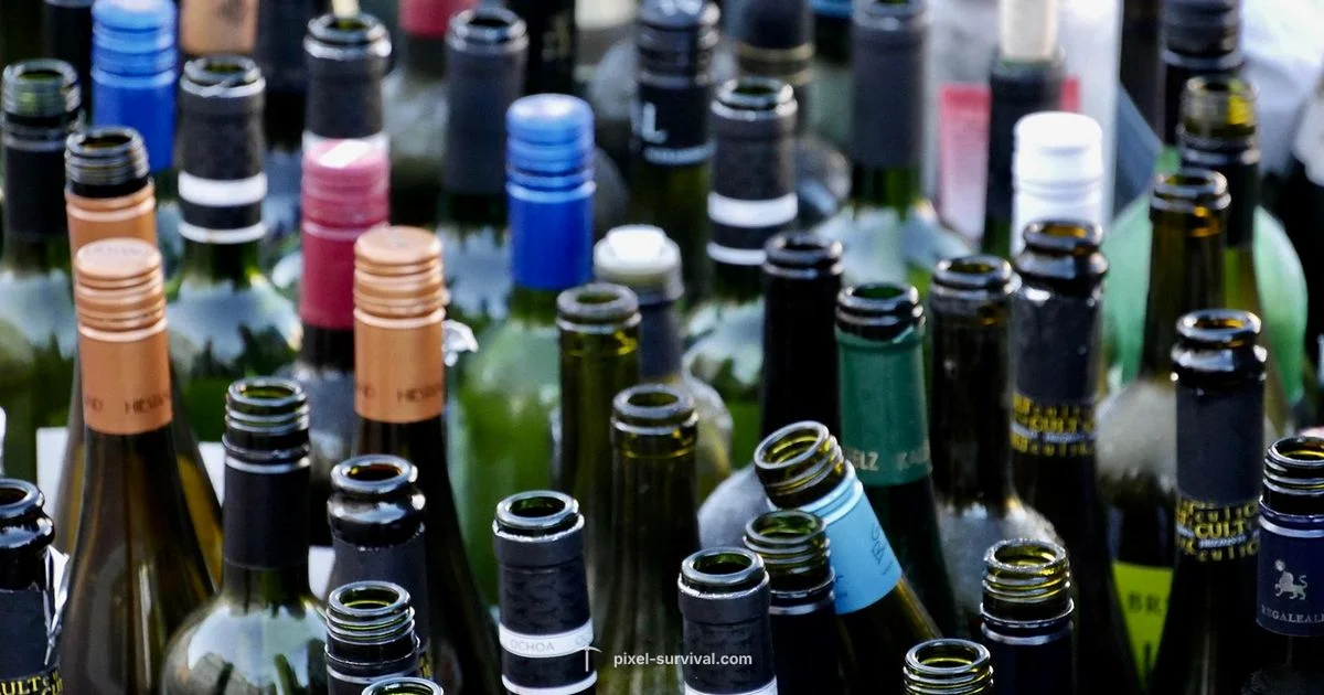 Glass Bottle Crafting - Pixel Survival