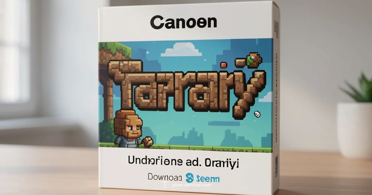 Terraria on Steam Size - Pixel Survival