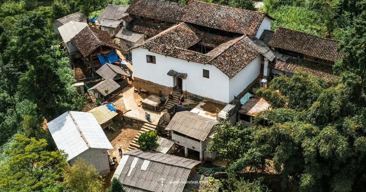 Terraria Village Build - Pixel Survival