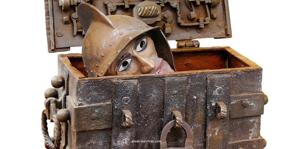 Chest Storage Setup - Pixel Survival