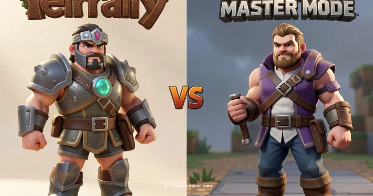 Expert vs Master Expert vs Master - Pixel Survival