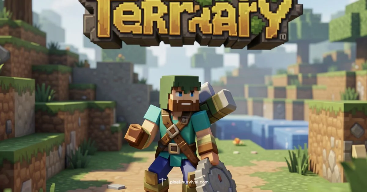 Terraria God Mode - Pixel Survival