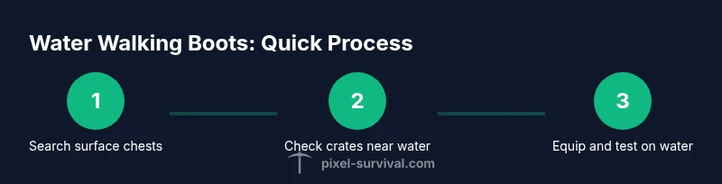 Process to obtain Water Walking Boots in Terraria