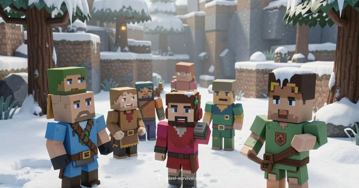 Snow NPC Guide - Pixel Survival