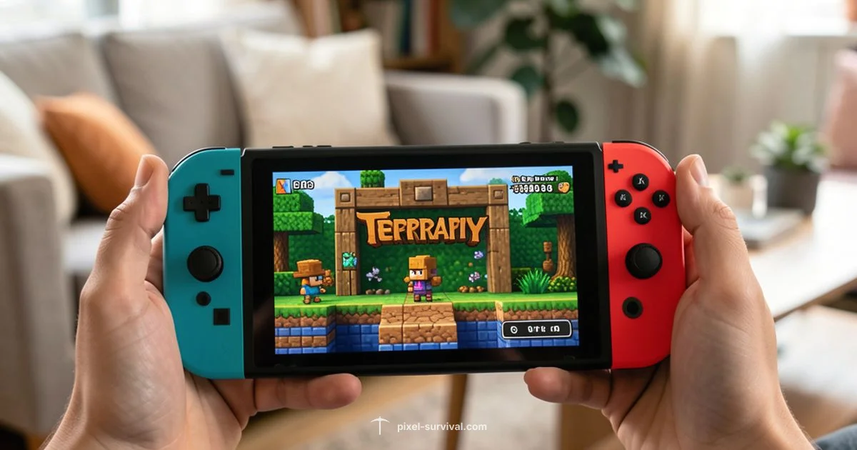 Terraria on Switch: Portable Adventure - Pixel Survival