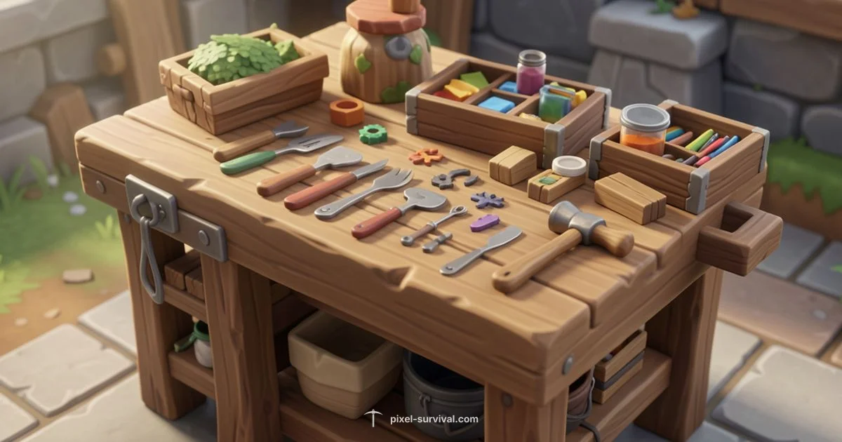 Crafting Mastery - Pixel Survival