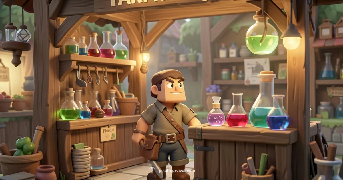 Alchemist NPC Guide - Pixel Survival