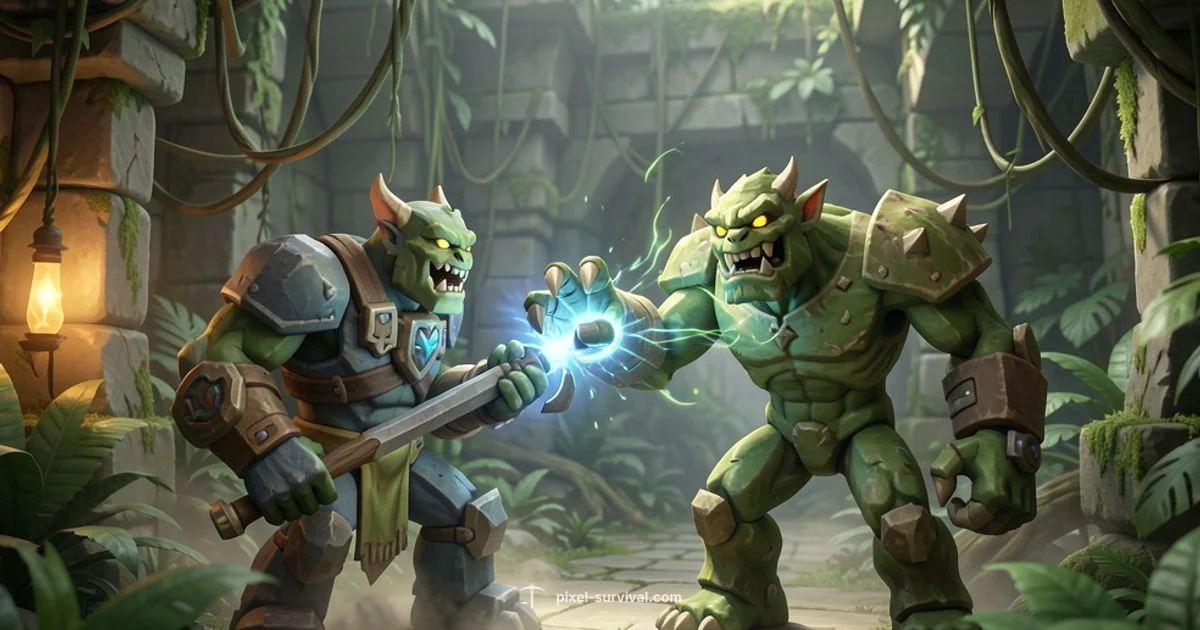 Golem Boss Guide - Pixel Survival