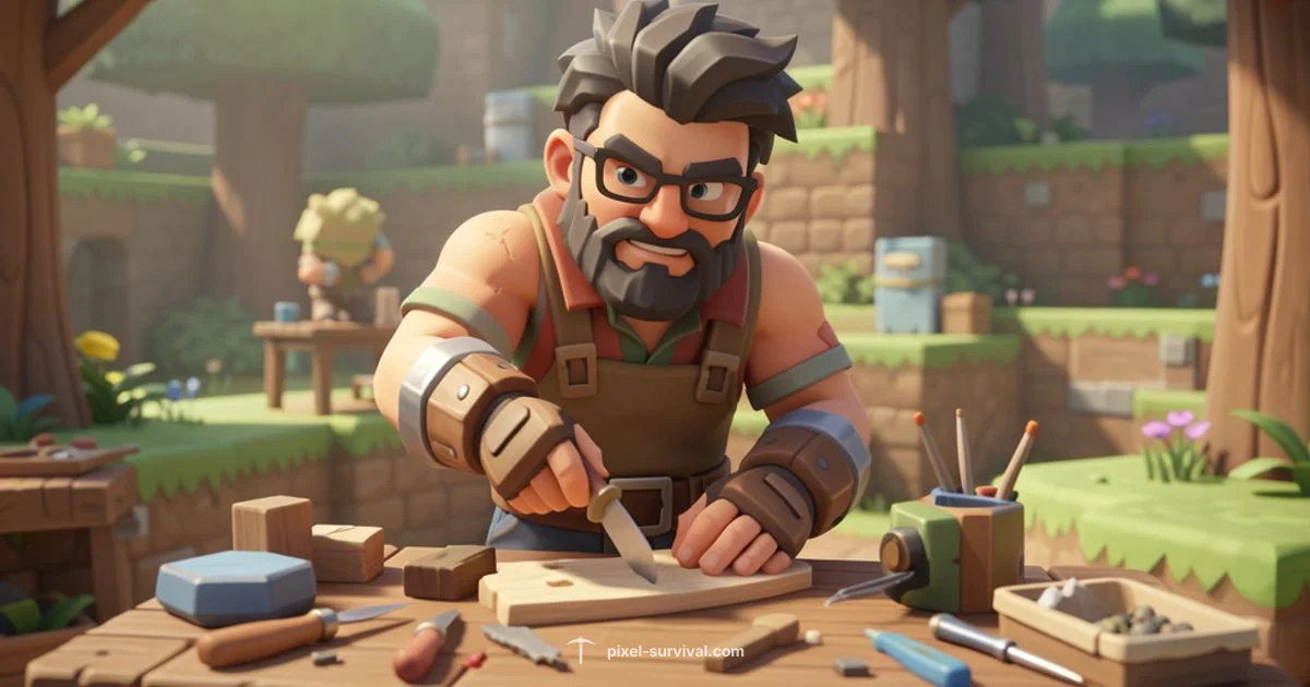 Staff Craft Guide - Pixel Survival